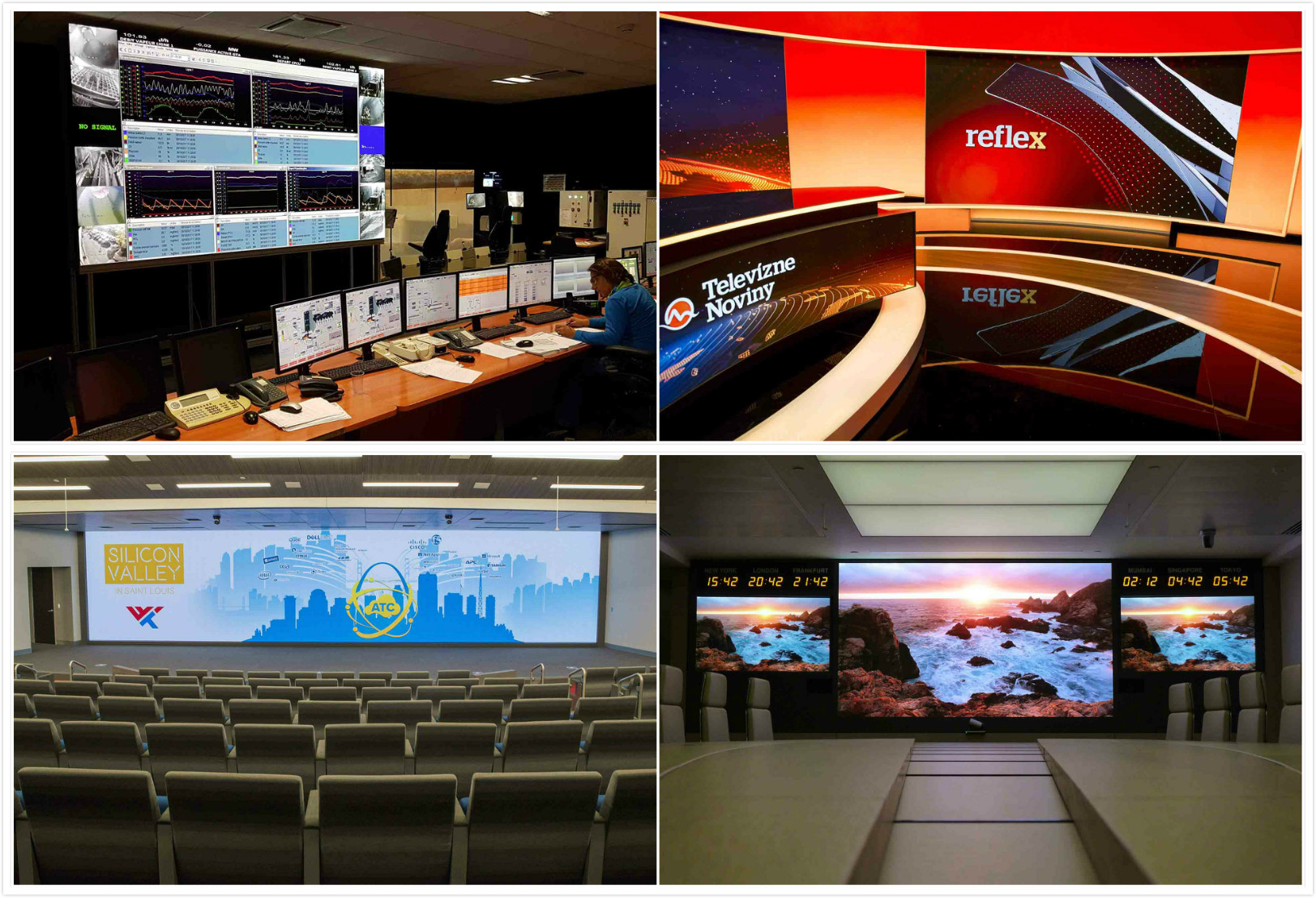 High Density Fine Pixel Led Panel Video Wall Display Boards High ...