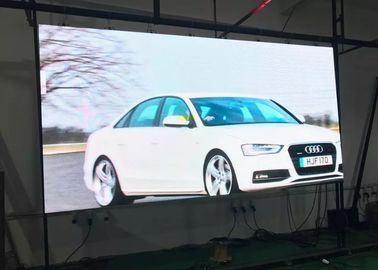 Rgb Indoor Led Video Wall Display 4mm Full Color Front Service 1 / 16 Scan