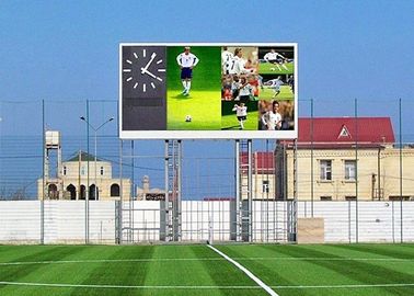 P16 Large Outdoor Led Advertising Display Screens With Steel Cabinet