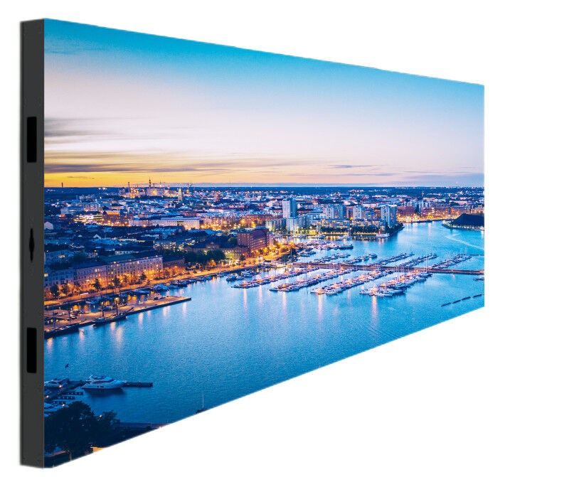 High Defination Screen 4K Indoor LED Video Wall Display Screen P2.976 53mm Thickness Ultra ...