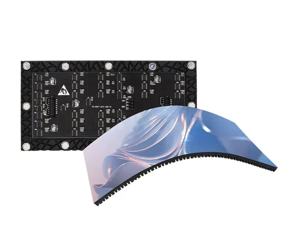 P2mm Flexible Creative LED Display Modules With High Adaptability And ...