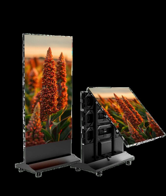 P1.25mm Foldable LED Poster with High Contrast and Long Life