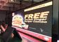 Fast Install External P4 Led Screen , Clear Led Advertising Signs Wall
