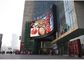 Curved Exterior Led Screen , P10 Outdoor Full Color Led Display Long Distance