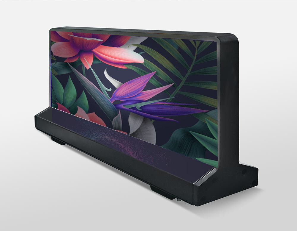 High-Performance P3 Taxi LED Display 1000x360x65mm 3840Hz Ultra-Bright ...
