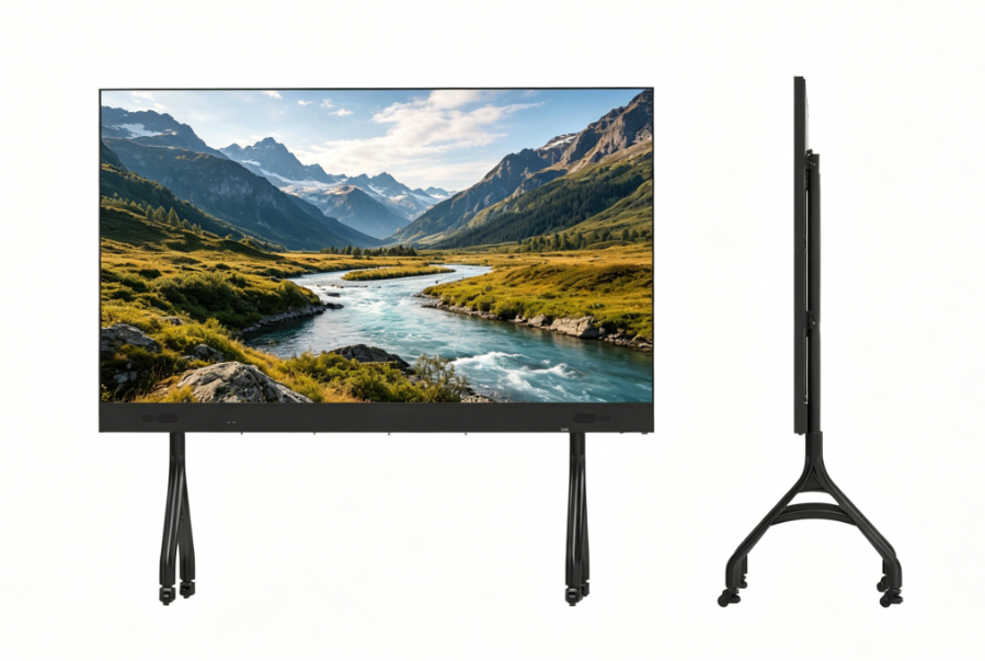 COB LED Display with Dynamic Virtual Pixel for Conferences