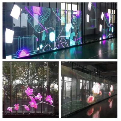 Frameless LED Mesh Facade P3.91 - 7.82mm 3840Hz High Refresh Rate ...