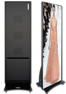 High-Performance P2.5mm LED Poster Display Stand For Shopping Center ...