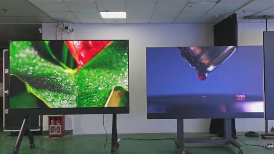 COB LED Display with Dynamic Virtual Pixel for Conferences