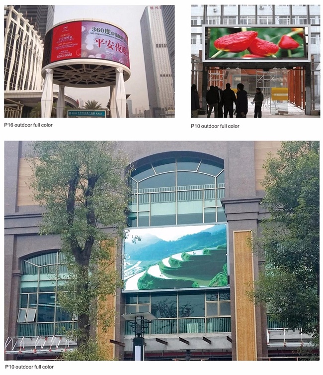 P16 Huge Led Screen , Led Digital Billboards With Fast Viewing Distance 0