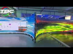  Flexible P1.86mm Modules Creative LED Display for Building Facades with High Brightness and High De