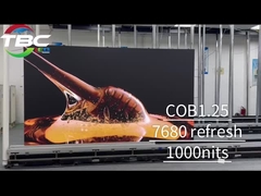 P1.25mm COB Small-pitch Led Indoor Led Video Wall With Superior Visual Performance and Reliability