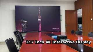 UT-C Series  217”  All-in-one COB Interactive LED TV Display 
