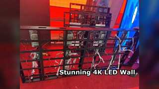 HD 4K P3 LED Video Wall 3840Hz Smooth Display