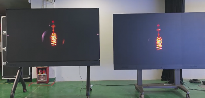 COB LED Display with Dynamic Virtual Pixel for Conferences